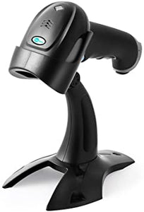 Barcode Scanner Wireless, BAOSHARE 1D 2.4GHz Portable UPC Barcode Scanner USB Bar Code Reader with Stand