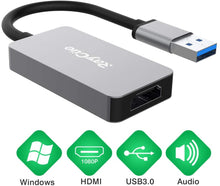 Load image into Gallery viewer, RAYCUE USB TO HDMI ADAPTER , HD AUDIO VIDEO CABLE CONVERTER