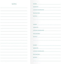 Load image into Gallery viewer, PASSWORD JOURNAL - BOTANIC