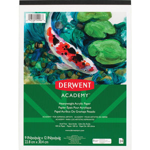 DERWENT ACADEMY ACRYLIC PAD 9 * 12 24S