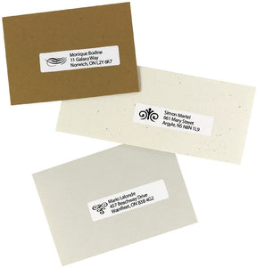 PRES-a-ply Laser Labels, 1 x 4 Inch, White, 2000 Count (30601)