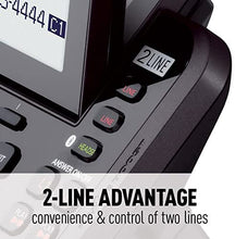 Load image into Gallery viewer, Panasonic KX-TG9541B DECT 6.0 1.90 GHz Cordless Phone - Black, 2 x Phone Line - Speakerphone - Answering Machine - Backlight