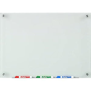 GLASS DRY ERASE BOARD CORK STRIP 23 * 35 GLASS WITH FROSTED SURFACE MOUNT