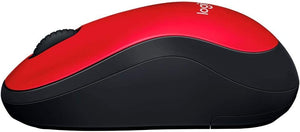 LOGITECH M185 MOUSE OPTICAL RED