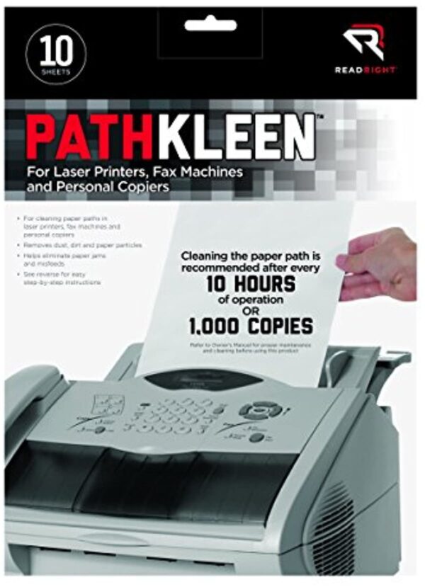 PATHKLEEN FOR LASER PRINTER, FAX MACHINES AND PERSONAL COPIERS