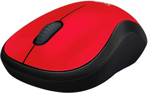 LOGITECH M185 MOUSE OPTICAL RED