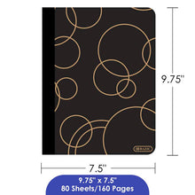 Load image into Gallery viewer, BAZIC Composition Book Geometric C/R 80 Ct.