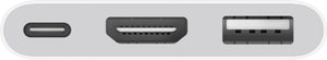 APPLE DIGITAL AV MULTIPORT ADAPTER - USB-C (M) TO USB, HDMI, USB-C (F)