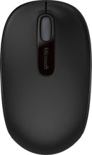 Load image into Gallery viewer, MICROSOFT WIRELESS MOBILE MOUSE 1850 - OPTICAL 2.4GHZ USB WIELESS RECEIVER BLACK