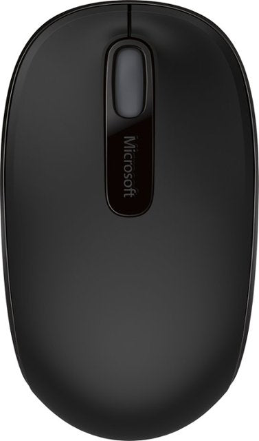 MICROSOFT WIRELESS MOBILE MOUSE 1850 - OPTICAL 2.4GHZ USB WIELESS RECEIVER BLACK