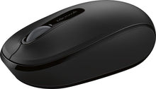 Load image into Gallery viewer, MICROSOFT WIRELESS MOBILE MOUSE 1850 - OPTICAL 2.4GHZ USB WIELESS RECEIVER BLACK