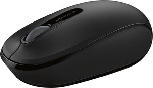 MICROSOFT WIRELESS MOBILE MOUSE 1850 - OPTICAL 2.4GHZ USB WIELESS RECEIVER BLACK