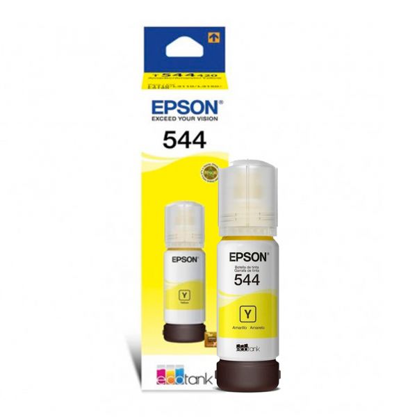 EPSON 544 YELLOW INK BOTTLE L1110, L3110, L3150, L5190