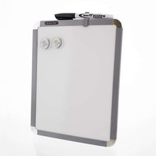 Load image into Gallery viewer, BAZIC 8.5&quot; * 11&quot; MAGNETIC DRY ERASE WHITEBOARD W/ MARKER &amp; 2 MAGNETS