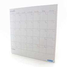 Load image into Gallery viewer, BAZIC Magnetic Dry Erase Calendar Tile 14&quot; x 14&quot;