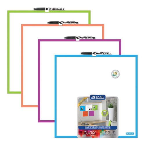 BAZIC Magnetic Dry Erase Tile 14