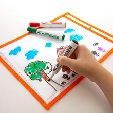 Load image into Gallery viewer, BAZIC Reusable Dry Erase Pockets