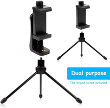 Load image into Gallery viewer, Vastar Universal Smartphone Tripod Adapter Cell Phone Holder Mount Adapter