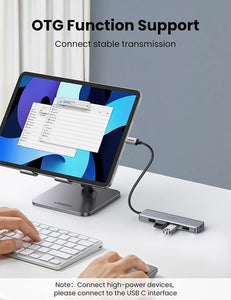 UGREEN USB C HUB 4 PORTS USB TYPE C TO USB 3.0 HUB ADAPTER