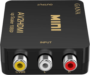 RCA TO HDMI, AV TO HDMI GANA 1080P
