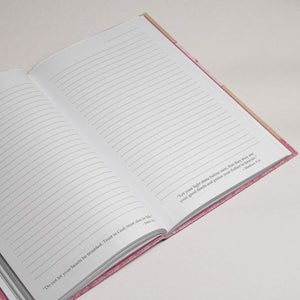 JOURNAL PINK FLOWERS LORD BLESS YOU