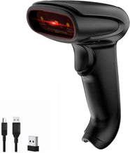 Load image into Gallery viewer, Symcode USB Wireless Barcode Scanner (2.4GHz Wireless &amp; USB 2.0 Wired)