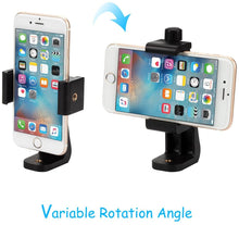 Load image into Gallery viewer, Vastar Universal Smartphone Tripod Adapter Cell Phone Holder Mount Adapter