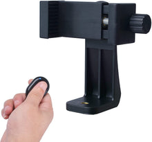 Load image into Gallery viewer, Bestshoot Phone Tripod Mount Adapter &amp; Smartphone Remote Controller,Smartphone Holder Clip