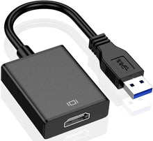 Load image into Gallery viewer, USB to HDMI Adapter, SENGKOB USB 3.0 to HDMI 1080P Video Graphics Cable Converter with Audio for PC Laptop Projector HDTV Compatible with Windows XP 7/8/8.1/10