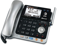 Load image into Gallery viewer, VTECH AT&amp;T TL86109 CORDLESS PHONE WITH ANSWERING MACHINE - 2 X PHONE LINE - ANSWERING MACHINE - BACKLIGHT DECT 6.0,CID, ITAD