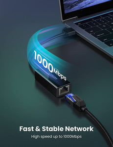 UGREEN USB 3.0 to Ethernet RJ45 Lan Gigabit Network Adapter 10/100/1000 Mbps
