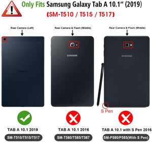 Fintie Keyboard Case for Samsung Galaxy Tab A 10.1 2019 -  Black