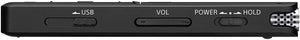 Sony ICD-UX570 Digital Voice Recorder, ICDUX570BLK 4GB MicroSD