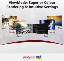 Load image into Gallery viewer, VIEWSONIC MONITOR 24&quot; 1920*1080 VGA/HDMI