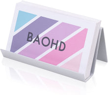 Load image into Gallery viewer, Metal/Aluminum Desktop Card Holder