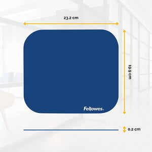 Fellowes  Medium Mouse Pad (Blue)