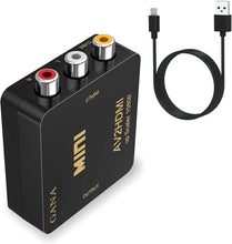 Load image into Gallery viewer, RCA TO HDMI, AV TO HDMI GANA 1080P