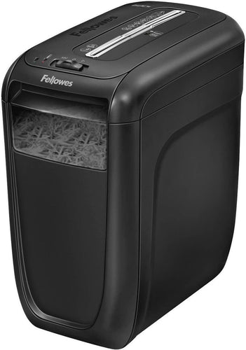 Fellowes 60Cs 10-Sheet Paper, Credit Card Cross-Cut Shredder with Safety Features