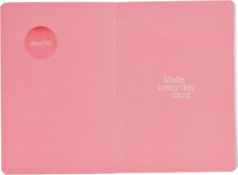 Load image into Gallery viewer, JOURNAL FLEXCOVER W/ELASTIC PINK PETALS SHINE YOUR LIGHT