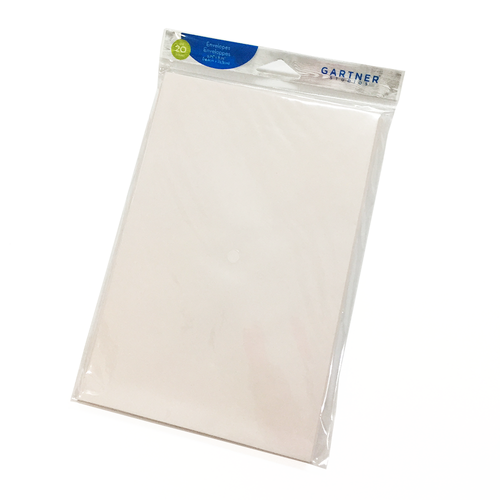 IVORY ENVELOPES 20 COUNT