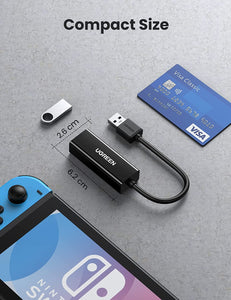 UGREEN USB 3.0 to Ethernet RJ45 Lan Gigabit Network Adapter 10/100/1000 Mbps
