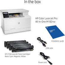 Load image into Gallery viewer, HP COLOR LASERJET PRO MFP M182NW MULTIFUNCTION PRINTER