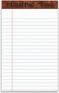 TOPS 5" x 8" WRITING PAD WHITE