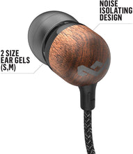 Load image into Gallery viewer, MARLEY SMILE JAMAICA IN EAR EARPHONES ONE-BUTTON BLACK