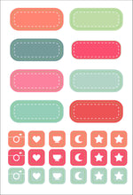 Load image into Gallery viewer, PLANNERS STICKERS DOTTED JOURNAL