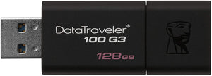KINGSTON 128GB USB 3.0 DATA TRAVELER G3