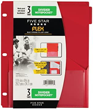 MEAD FLEX DIVIDER NOTE