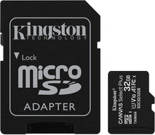 Load image into Gallery viewer, Kingston Canvas Select Plus microSD 32GB Card Class 10 (SD Adapter Included)