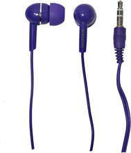 Load image into Gallery viewer, MAGNAVOX SHUFFLE PURPLE IN-EAR EARBUDS