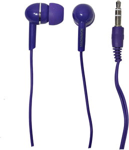 MAGNAVOX SHUFFLE PURPLE IN-EAR EARBUDS